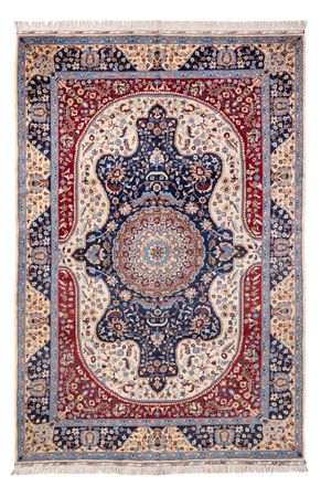 Afghan Rug - 302 x 195 cm - multicolored
