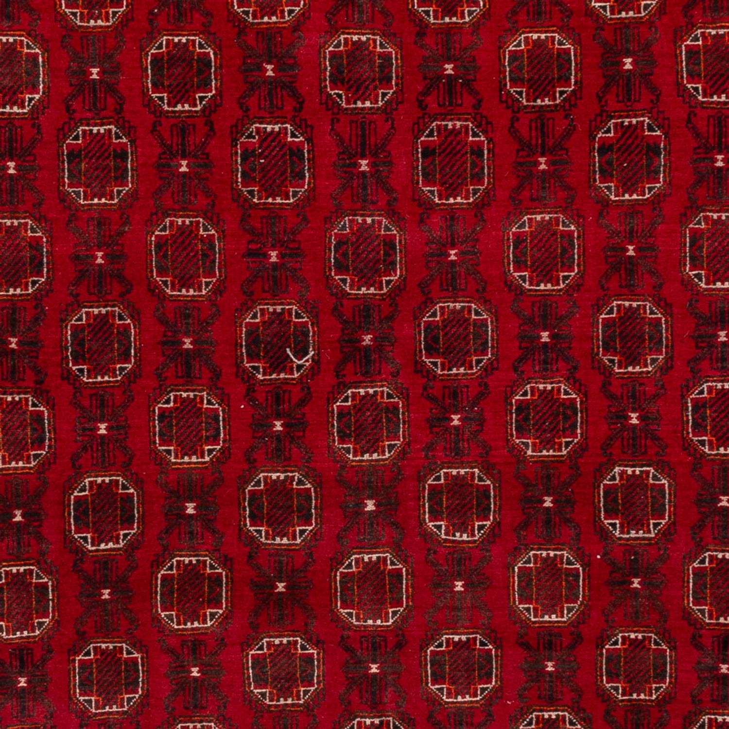 Afghánský koberec - Buchara - 276 x 200 cm - červená