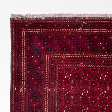 Afghan Rug - Bukhara - 289 x 208 cm - red