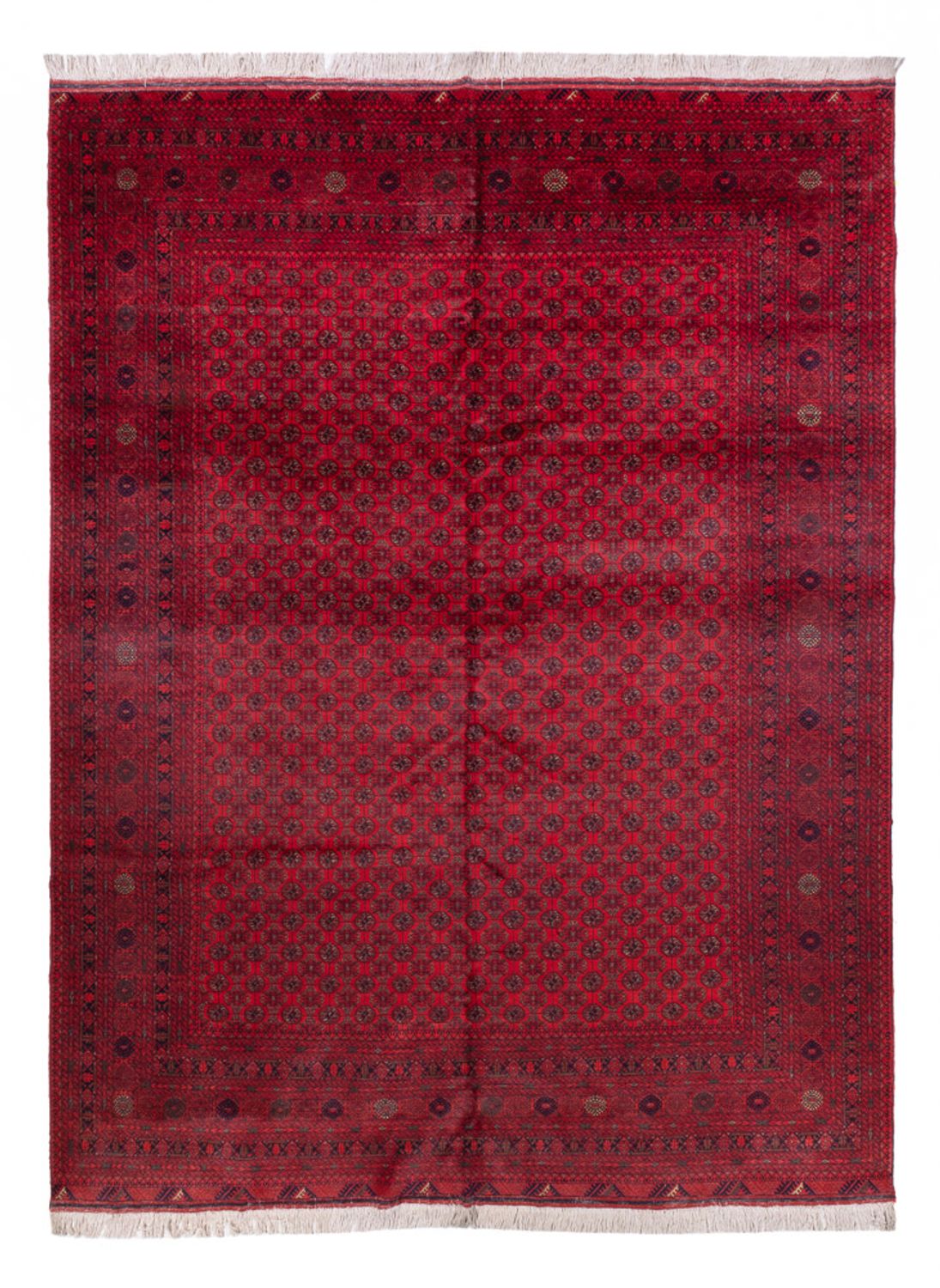 Afghan Rug - Bukhara - 336 x 248 cm - red