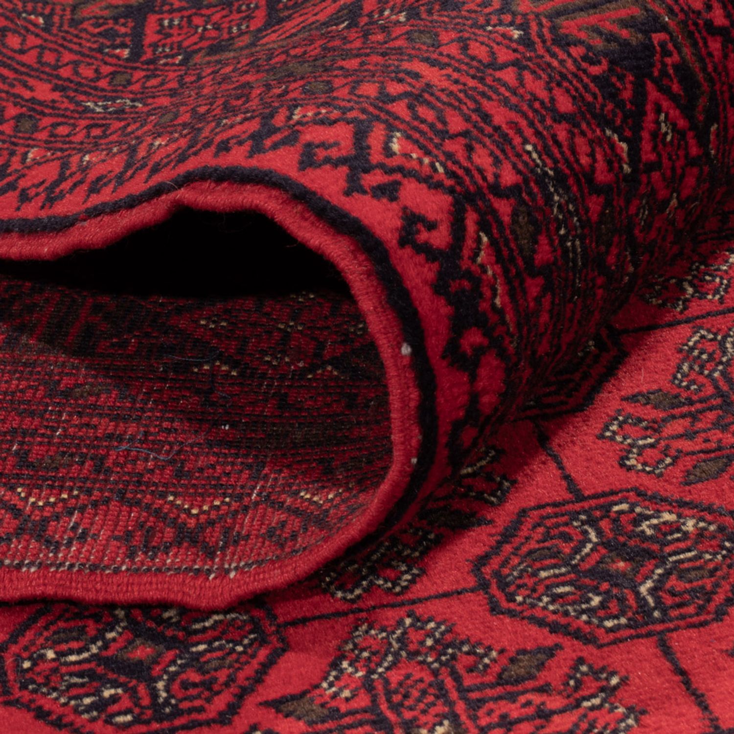 Afghan Rug - Bukhara - 336 x 248 cm - red