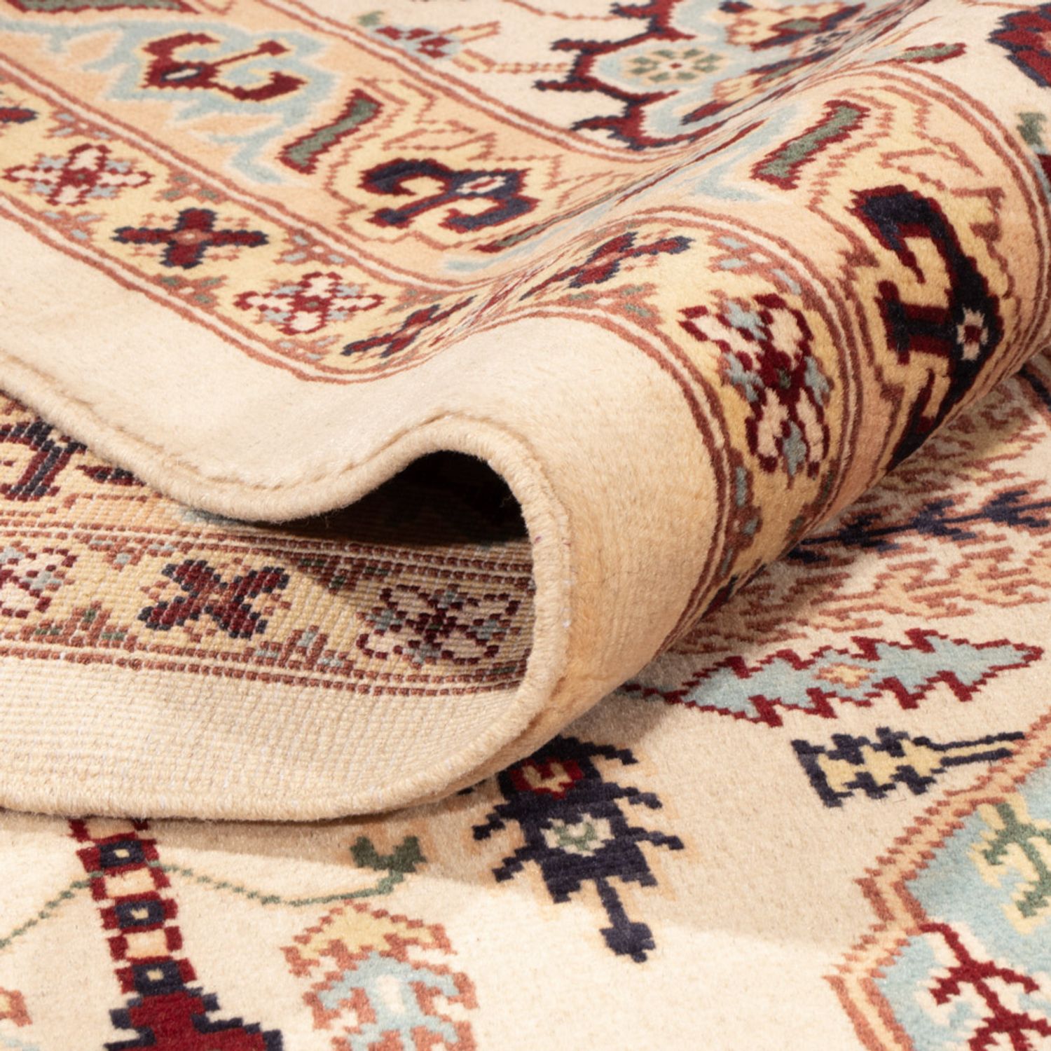 Afghan Rug - 346 x 250 cm - beige