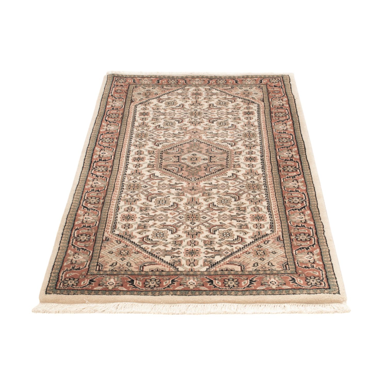 Orientalny dywan - Bijar - Indus - 140 x 70 cm - beżowy