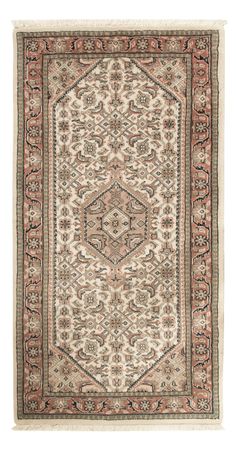 Orientalsk teppe - Bijar - Indus - 140 x 70 cm - beige