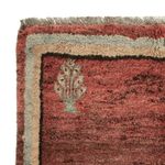 Gabbeh-teppe - persisk square  - 100 x 93 cm - flerfarget