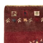 Dywan Gabbeh - Loribaft Perski - 90 x 60 cm - wielokolorowy