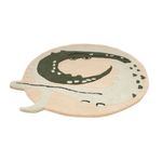 Kindertapijt rond  - 92 x 92 cm - veelkleurig