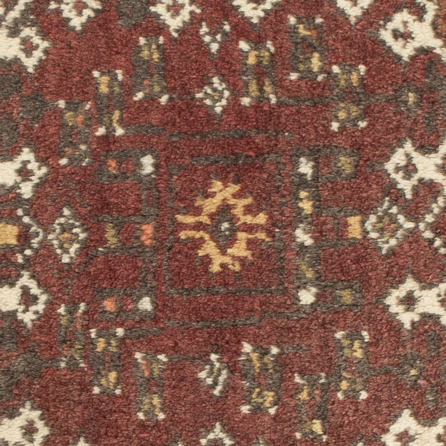 Dywan orientalny okrągły  - 72 x 72 cm - wielokolorowy