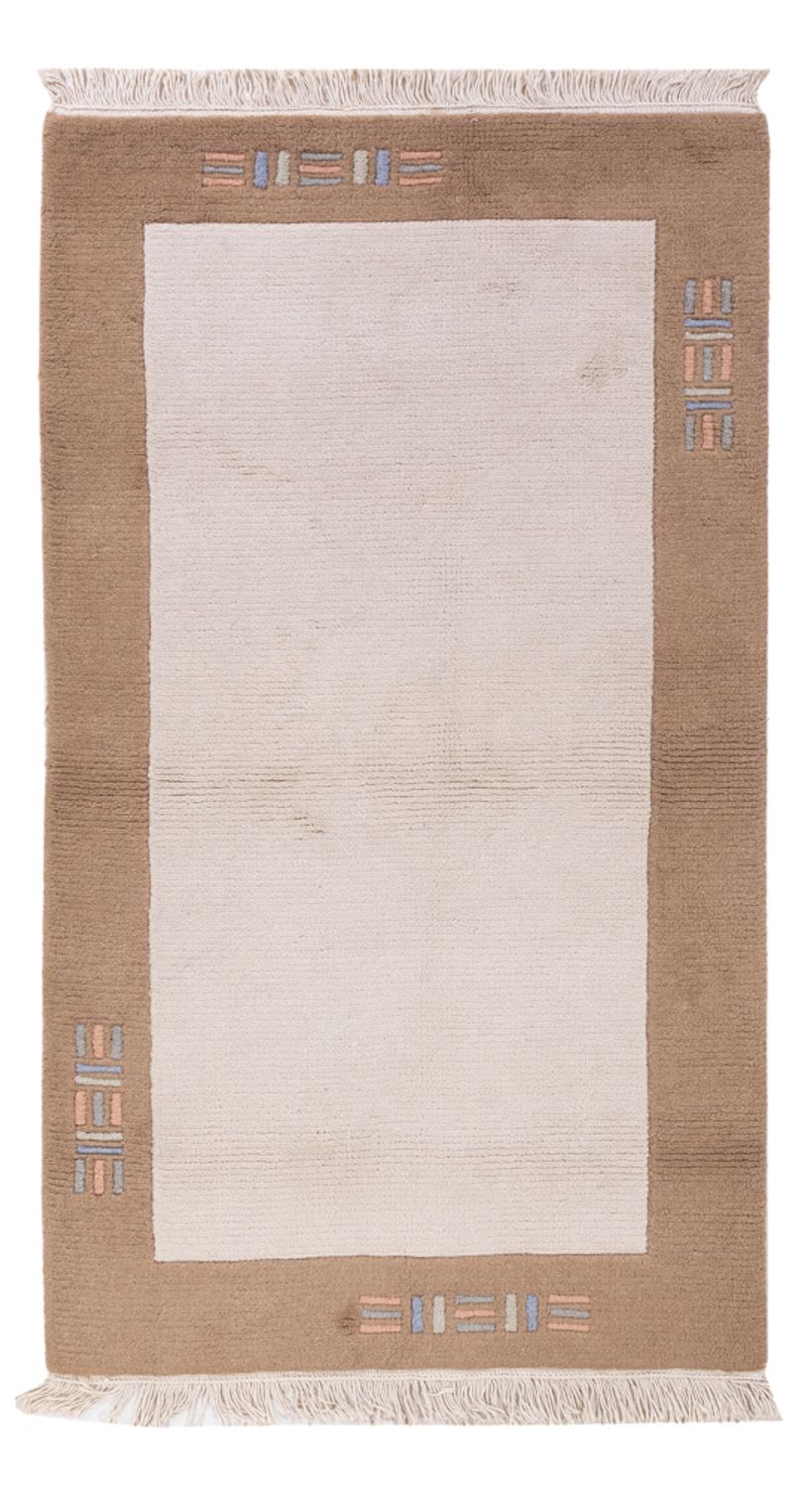 Nepal tapijt - 160 x 90 cm - crème