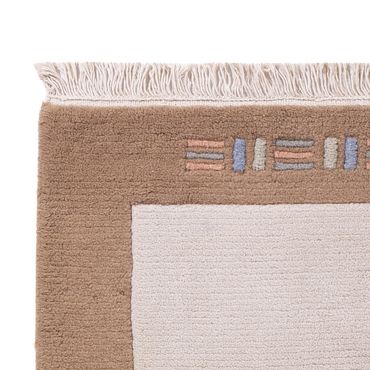 Nepal teppe - 160 x 90 cm - krem