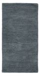 Wollen tapijt - 143 x 72 cm - benzine blauw