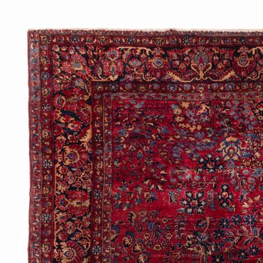 Perský koberec - Klasický - Milvia - 360 x 270 cm - tmavě červená
