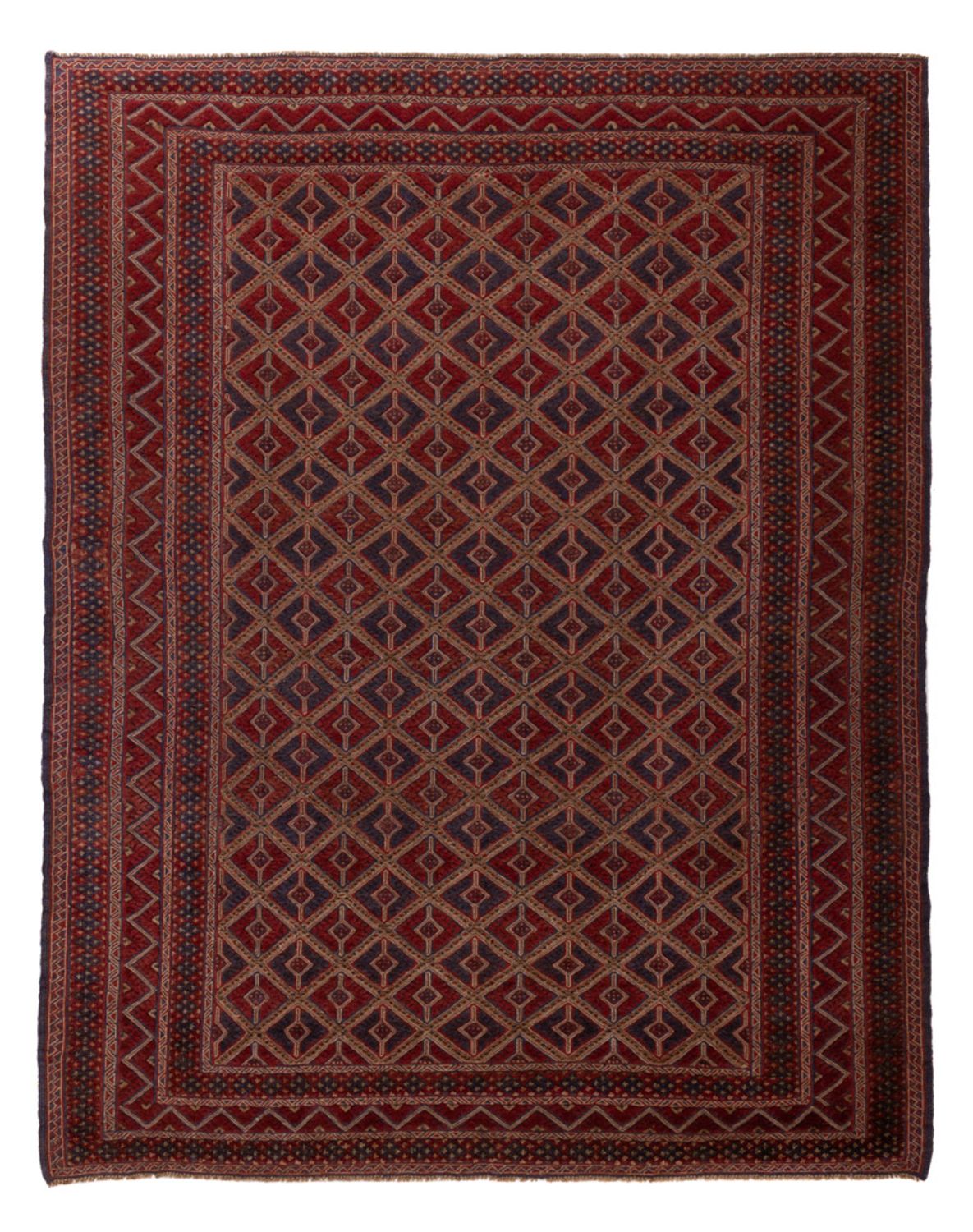 Kelim Rug - Oriental - 257 x 192 cm - red