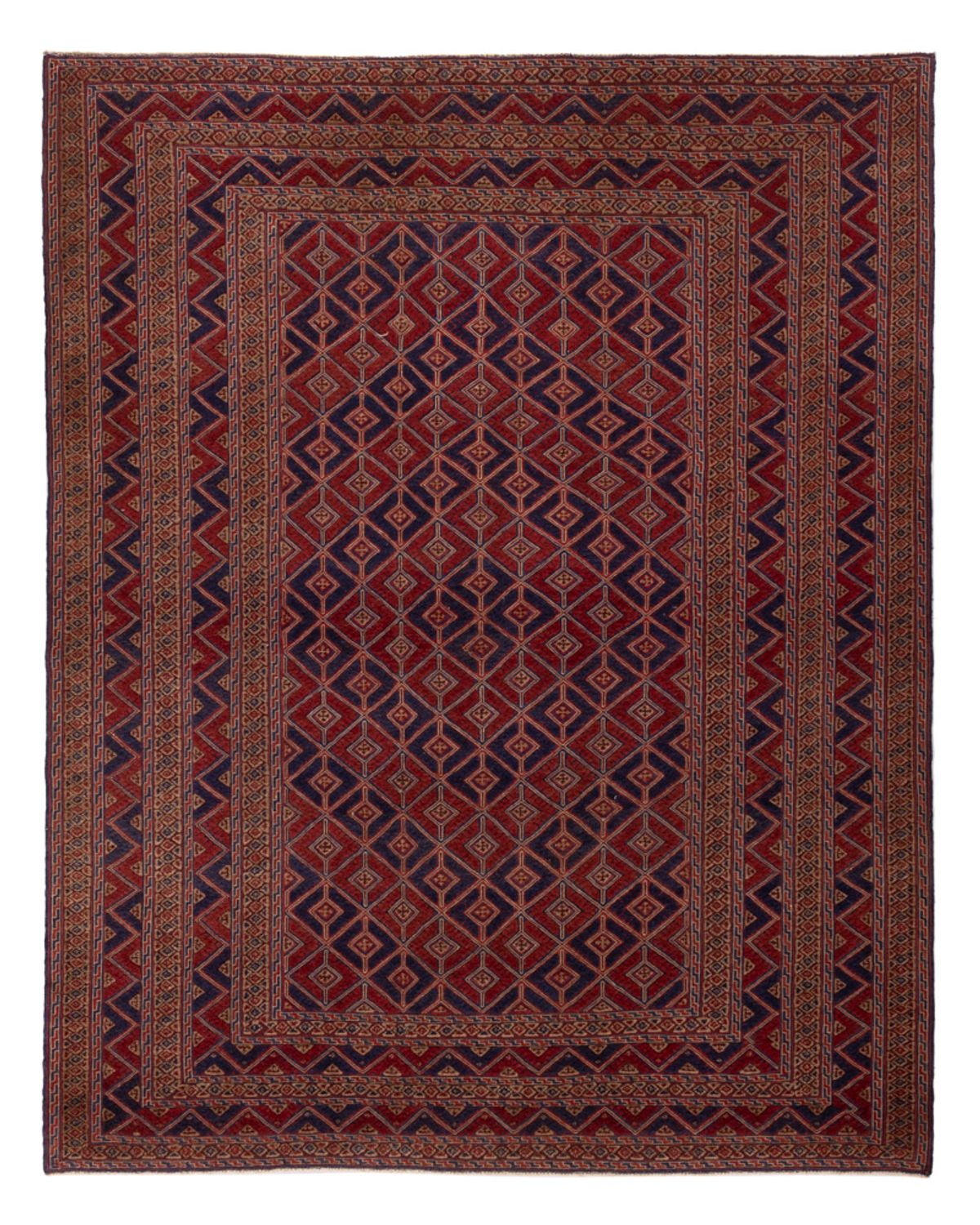 Kelimteppe - Orientalsk - 264 x 203 cm - rød
