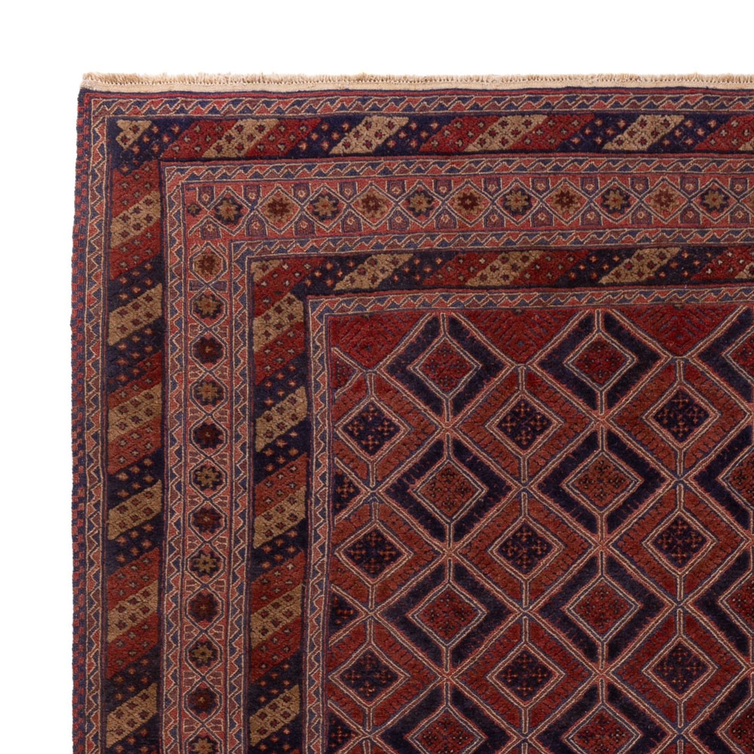 Dywan Kelim - Orientalny - 243 x 214 cm - czerwony