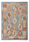 Kelim Rug - Splash - 246 x 173 cm - colorful