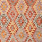 Kelim Rug - Splash - 251 x 179 cm - colorful