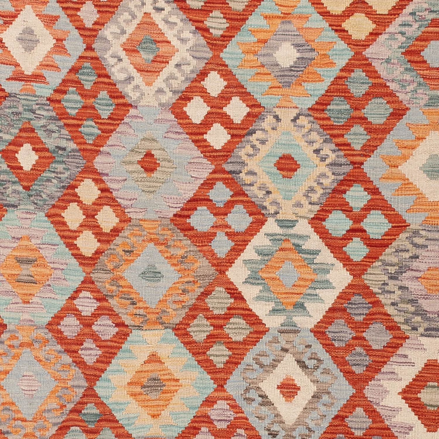 Kelim Rug - Splash - 238 x 173 cm - colorful