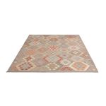 Kelim Rug - Splash - 246 x 178 cm - colorful