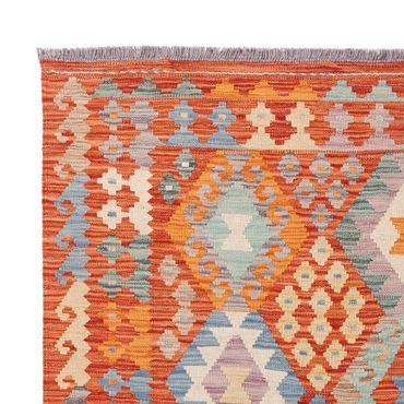 Kelimský koberec - Splash - 200 x 154 cm - barevné