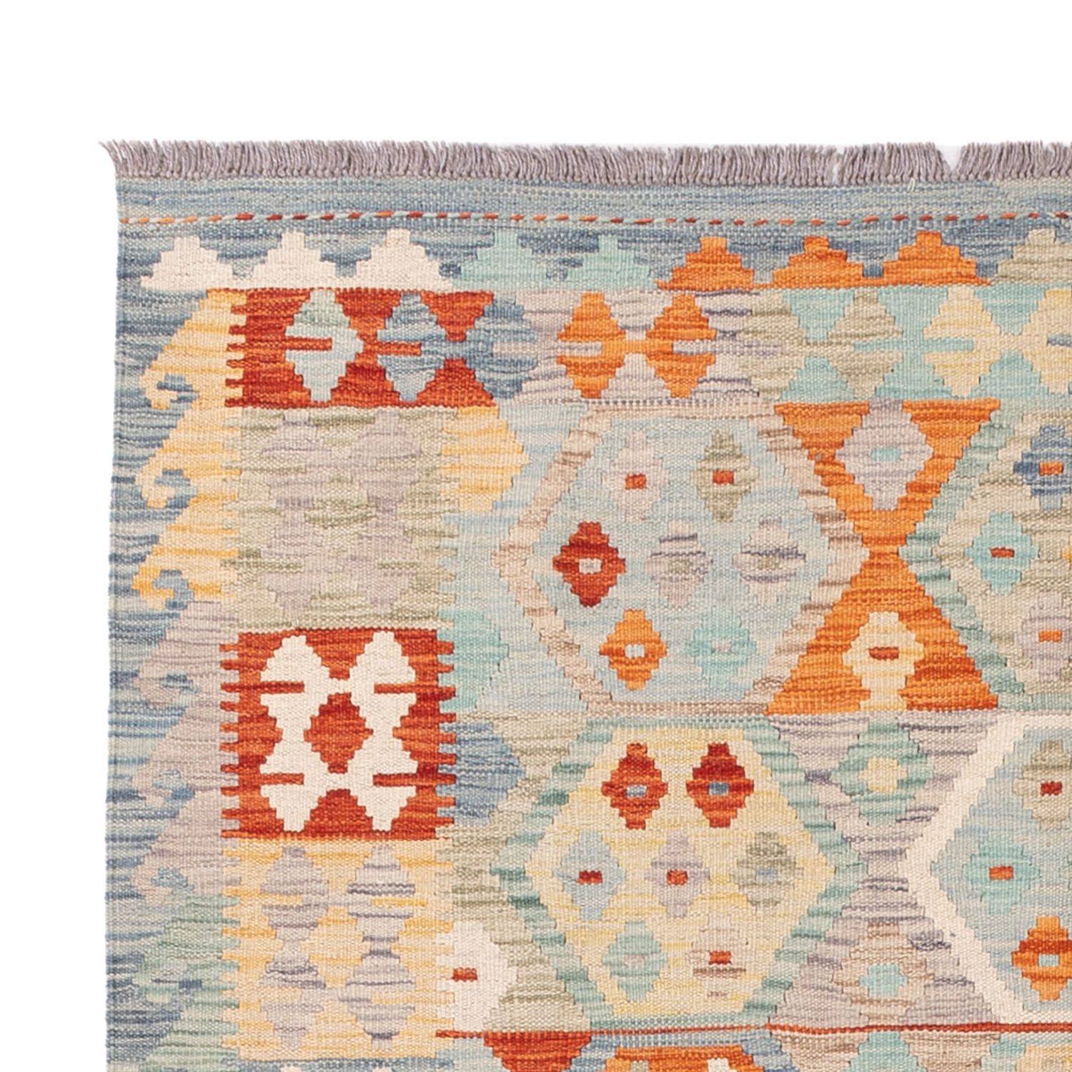 Kelim Rug - Splash - 200 x 150 cm - colorful