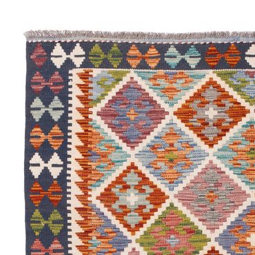 Kelimský koberec - Splash - 203 x 151 cm - barevné