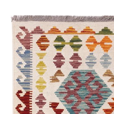 Kelimteppe - Splash - 155 x 97 cm - farget