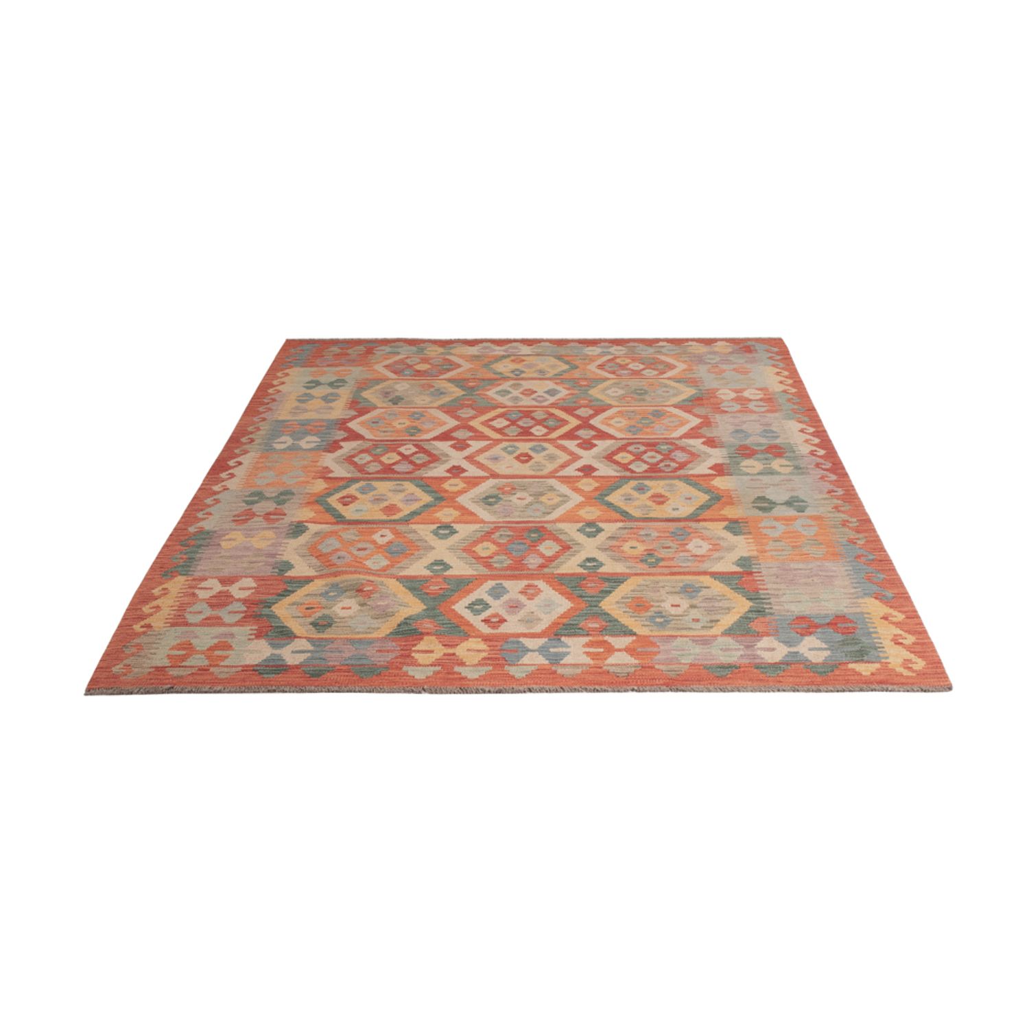 Kelim Rug - Splash - 240 x 170 cm - colorful
