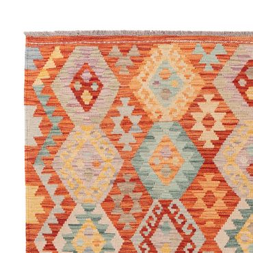 Kelimský koberec - Splash - 246 x 174 cm - barevné