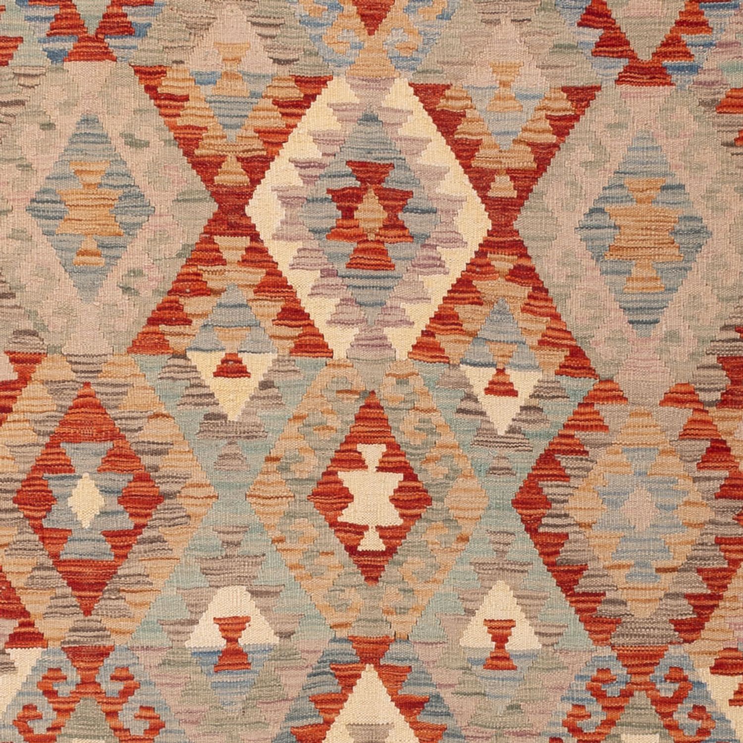 Kelim Rug - Splash - 254 x 168 cm - colorful