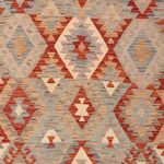 Kelim Rug - Splash - 254 x 168 cm - colorful