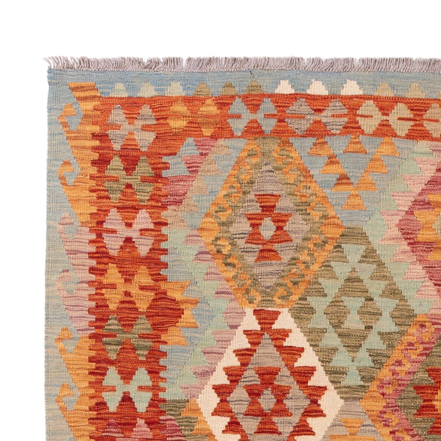 Kelim Rug - Splash - 249 x 173 cm - colorful