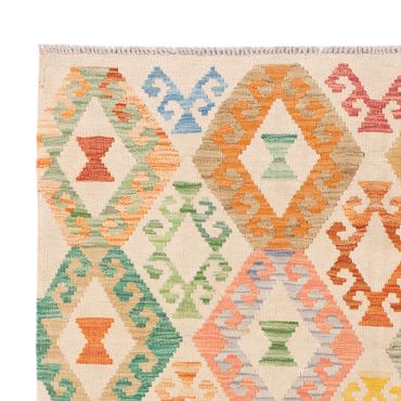 Kelimský koberec - Splash - 198 x 149 cm - barevné