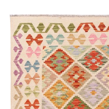 Kelimský koberec - Splash - 196 x 148 cm - barevné