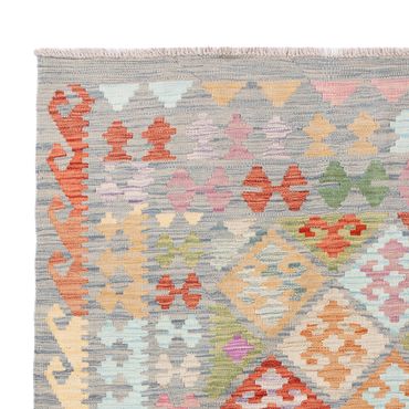 Kelimský koberec - Splash - 196 x 150 cm - barevné