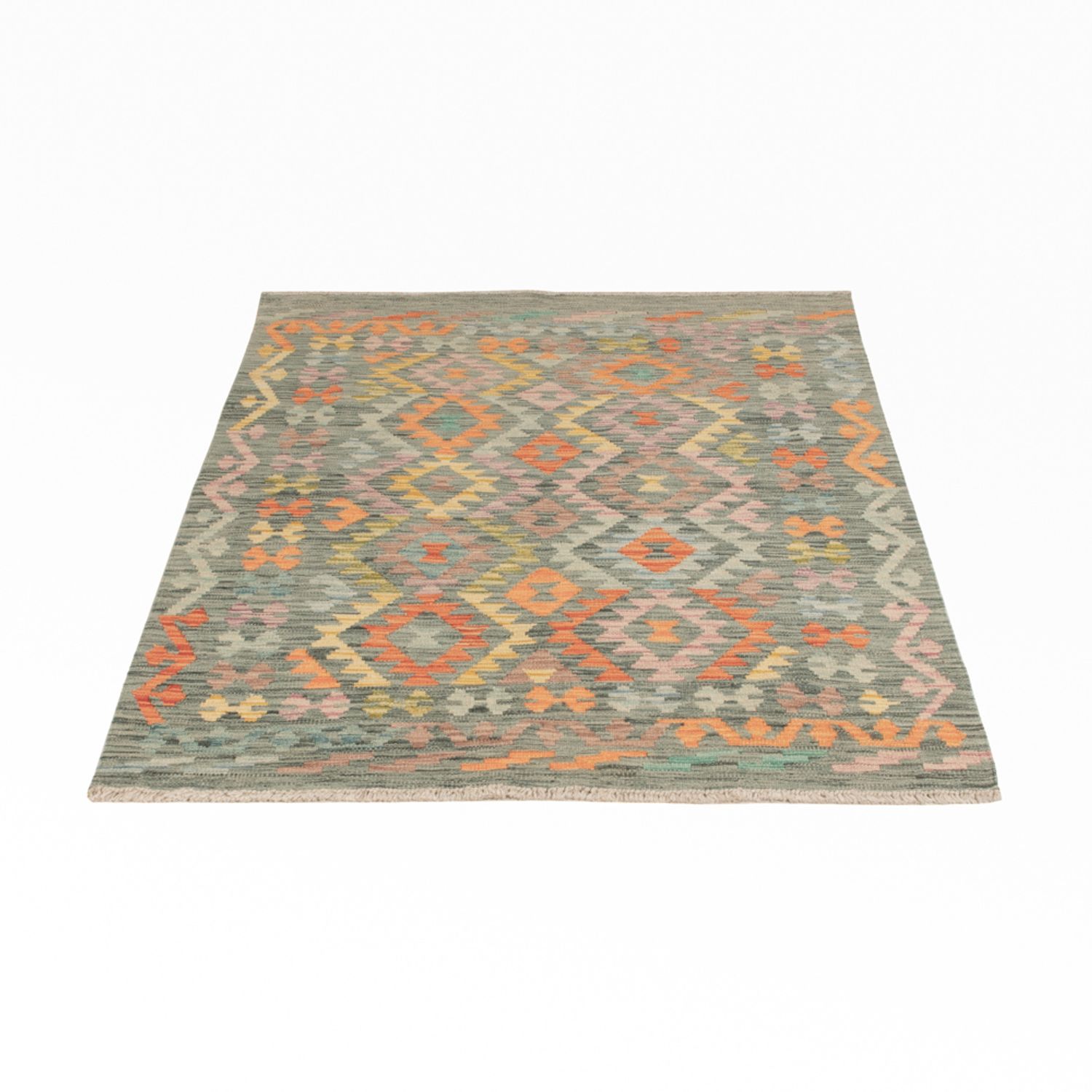 Kelim Rug - Splash - 152 x 102 cm - colorful