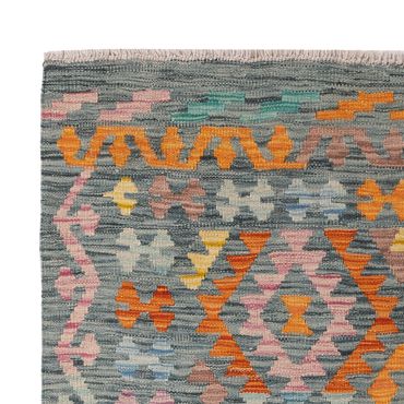 Kelimteppe - Splash - 152 x 102 cm - farget