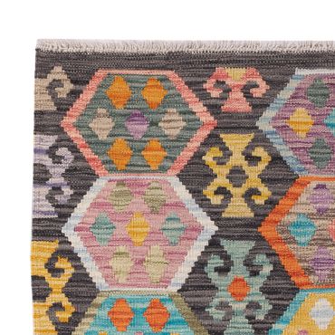 Kelimteppe - Splash - 151 x 104 cm - farget