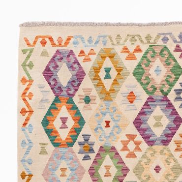 Tapete Kelim - Splash - 240 x 177 cm - colorido