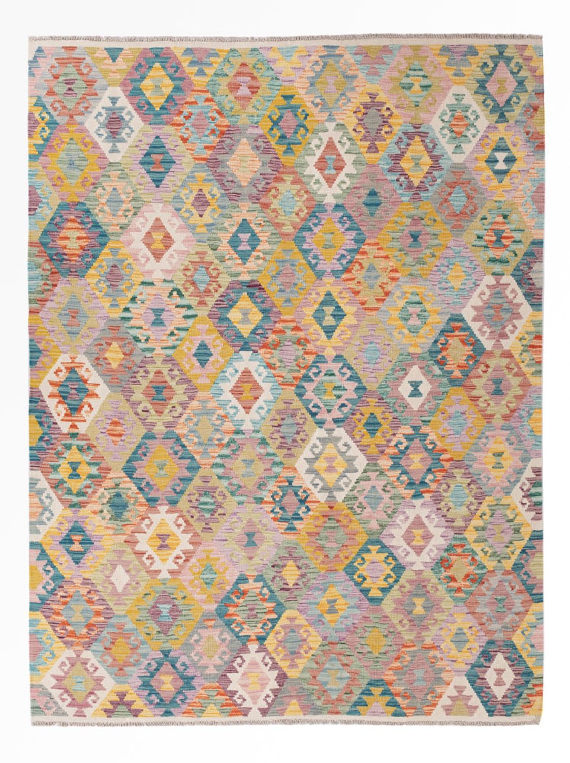 Kelimteppe - Splash - 241 x 182 cm - farget
