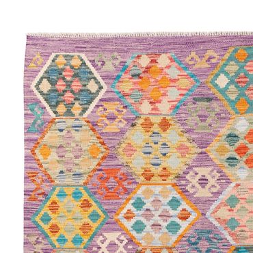 Tapete Kelim - Splash - 250 x 176 cm - colorido
