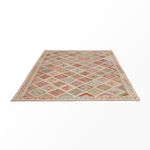 Kelim Rug - Splash - 243 x 170 cm - colorful