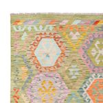 Kelim Rug - Splash - 252 x 178 cm - colorful