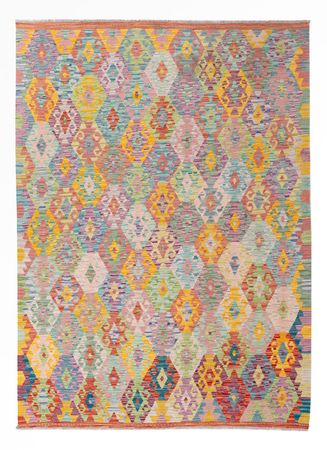 Kelimteppe - Splash - 245 x 177 cm - farget
