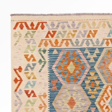 Kelimský koberec - Splash - 241 x 178 cm - barevné