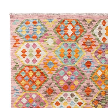 Kelimský koberec - Splash - 248 x 178 cm - barevné