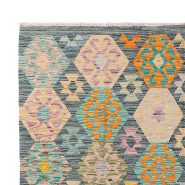 Kelimteppe - Splash - 251 x 168 cm - farget