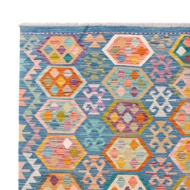 Kelimteppe - Splash - 242 x 175 cm - farget