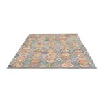 Kelim Rug - Splash - 242 x 175 cm - colorful