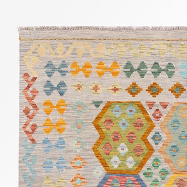 Tapete Kelim - Splash - 255 x 181 cm - colorido